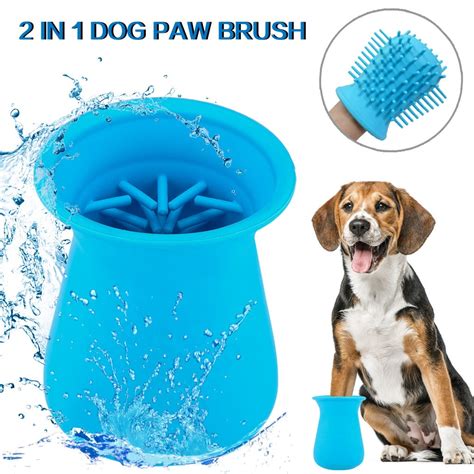 dog paw mud cleaner|paw washer for large dogs.